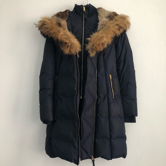 MACKAGE Trish double fur down winter coat - Picture 3 of 8